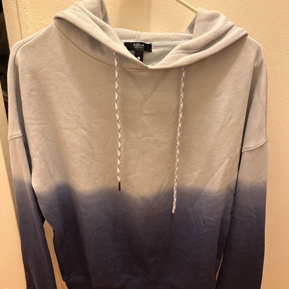 Bloomingdales Aqua  SweatShirt Size S NWT